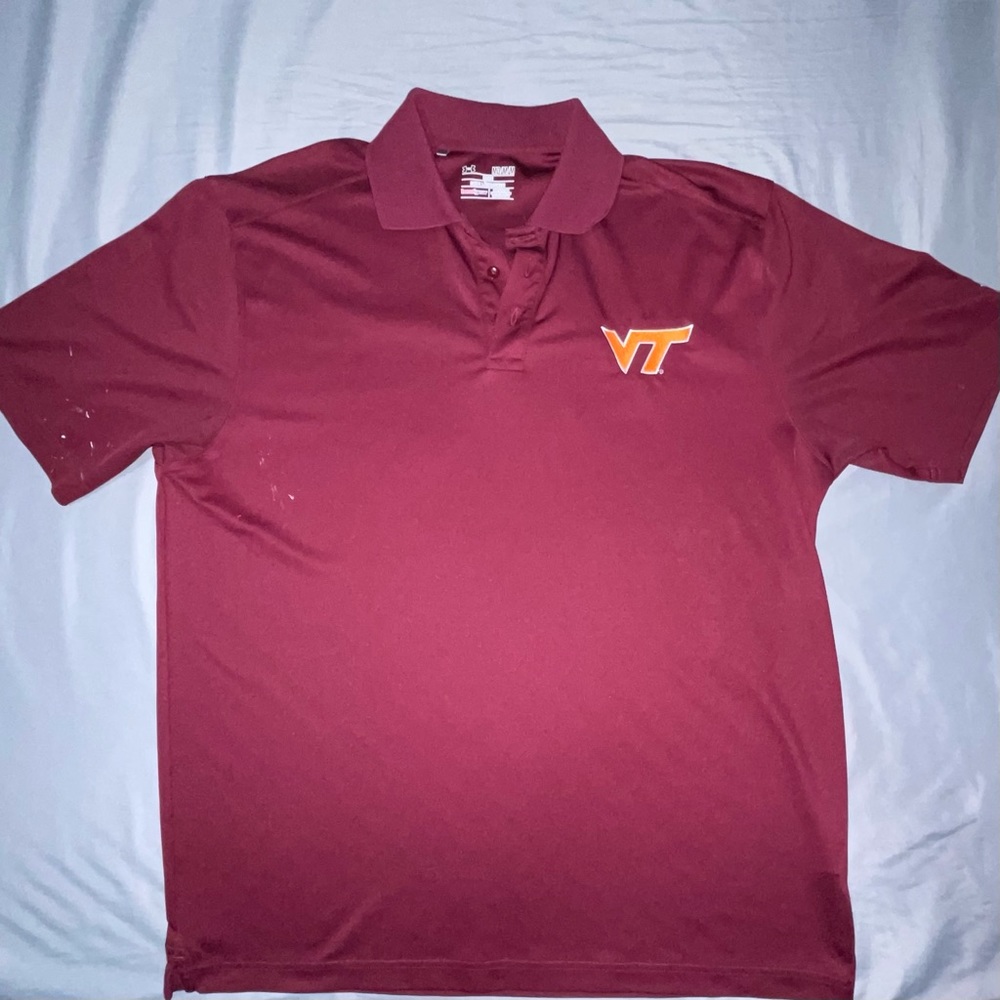 Under Armour Virginia Tech Men’s Polo (Medium)